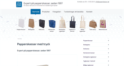 Desktop Screenshot of papperskassar.net